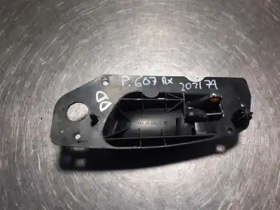Second-hand car spare part INTERIOR RIGHT FRONT HANDLE for PEUGEOT 607 (S2)  OEM IAM references 9629160577  