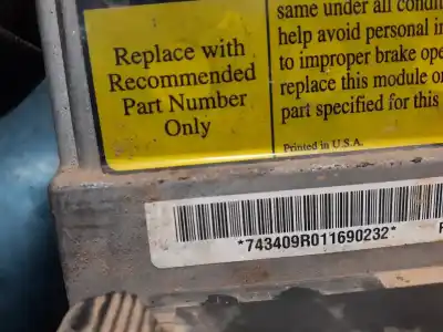 Pezzo di ricambio per auto di seconda mano abs per daewoo tacuma 1.8 riferimenti oem iam 96264656  
