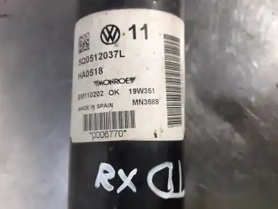 Автозапчастина б/у правий задній амортизатор для seat leon (5f1) fr fast lane посилання на oem iam 5q0512037l  