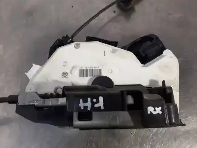 Автозапчастина б/у замок дверей заднього лівого для seat leon (5f1) fr fast lane посилання на oem iam 5k4839015af  