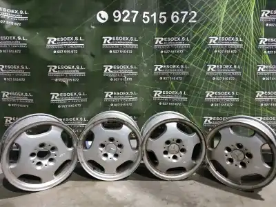 Peça sobressalente para automóvel em segunda mão jogo de jantes por mercedes-benz clase c (w202) berlina 180 (202.018) referências oem iam   