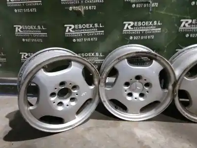 Peça sobressalente para automóvel em segunda mão jogo de jantes por mercedes-benz clase c (w202) berlina 180 (202.018) referências oem iam   