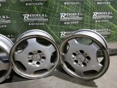 Peça sobressalente para automóvel em segunda mão jogo de jantes por mercedes-benz clase c (w202) berlina 180 (202.018) referências oem iam   