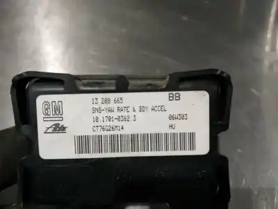 Pezzo di ricambio per auto di seconda mano SENSORE per OPEL ZAFIRA B FURGONETA/MONOVOLUMEN (A05)  Riferimenti OEM IAM 13208665   Pezzo di ricambio per auto di seconda mano SENSORE per OPEL ZAFIRA B FURGONETA/MONOVOLUMEN (A05)  Riferimenti OEM IAM 13208665