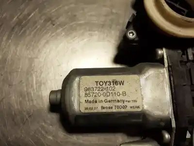 Pezzo di ricambio per auto di seconda mano alzacristalli anteriore sinistro per toyota yaris (ksp9/scp9/nlp9) 1.3 cat riferimenti oem iam 857020f010  