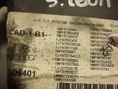 Second-hand car spare part fuse box unit for seat leon (1m1) 1.6 16v oem iam references 1m1970089  