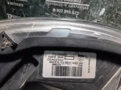 İkinci el araba yedek parçası sol far için renault kangoo (f/kc0) 1.5 dci diesel oem iam referansları 7701069086  