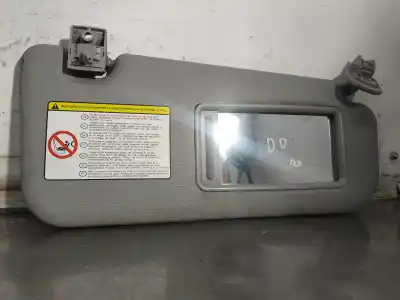 Peça sobressalente para automóvel em segunda mão para-sol direito por kia rio 1.2 cat referências oem iam 