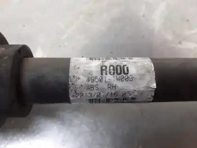 Peça sobressalente para automóvel em segunda mão transmissão dianteira direita por kia rio 1.2 cat referências oem iam 4950l1w000