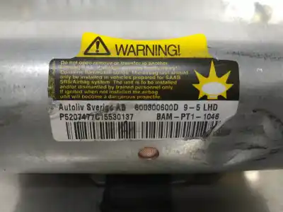 Second-hand car spare part front right air bag for saab 9-5 berlina 3.0 v6 tid cat oem iam references 600300600d