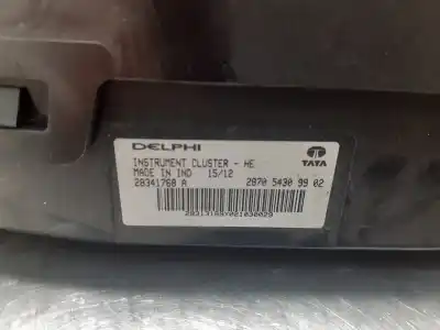 Second-hand car spare part dashboard for tata aria (4x2) 2.2l dicor 12 oem iam references 287054309902  