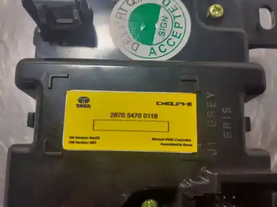 Second-hand car spare part climate control for tata aria (4x2) 2.2l dicor 12 oem iam references 287054700118