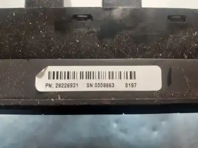 Second-hand car spare part audio system / radio cd for tata aria (4x2) 2.2l dicor 12 oem iam references 287054809915  