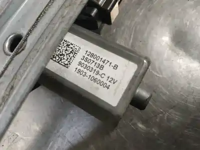 Second-hand car spare part PASSENGER SIDE RIGHT WINDOW REGULATOR for RENAULT CLIO IV  OEM IAM references 128001471B  