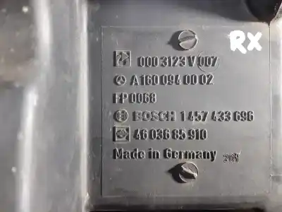 Pezzo di ricambio per auto di seconda mano filtro dell aria per smart cabrio 0.6 turbo cat riferimenti oem iam a1600940002  