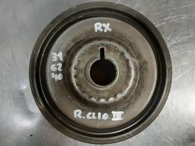 Peça sobressalente para automóvel em segunda mão polia do virabrequim por renault clio iii 1.5 dci diesel cat referências oem iam 