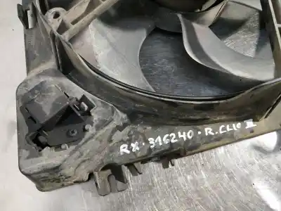Peça sobressalente para automóvel em segunda mão termoventilador elétrico por renault clio iii 1.5 dci diesel cat referências oem iam 