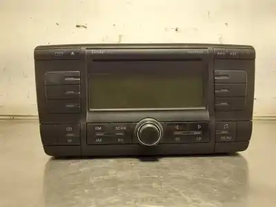 Piesă de schimb auto la mâna a doua SISTEM AUDIO / CD RADIO CASETOFON pentru SKODA OCTAVIA COMBI (1Z5)  Referințe OEM IAM 1Z0035156B  