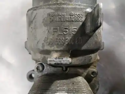 Peça sobressalente para automóvel em segunda mão suporte do filtro de óleo por citroen c5 berlina 2.0 hdi fap cat (rhr / dw10bted4) referências oem iam 9656830180  