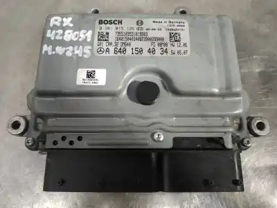 Recambio de automóvil de segunda mano de CENTRALITA MOTOR UCE para MERCEDES CLASE B (W245)  referencias OEM IAM A6401504034  