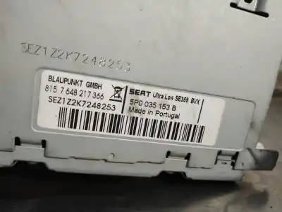Second-hand car spare part AUDIO SYSTEM / RADIO CD for SEAT ALTEA XL (5P5)  OEM IAM references 5P0035153B  