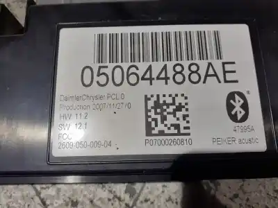 Peça sobressalente para automóvel em segunda mão módulo eletrônico por dodge journey 2.0 16v crd cat referências oem iam 05064488ae