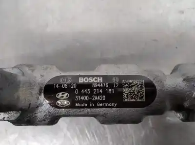 Second-hand car spare part distributor pipe for kia cee'd (jd) 1.6 crdi 128 oem iam references 0445214181