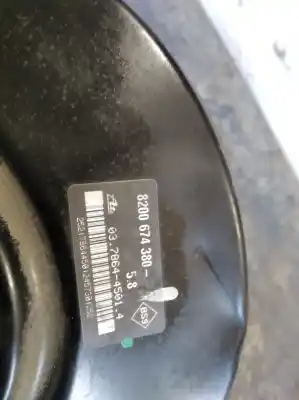 Peça sobressalente para automóvel em segunda mão servo freio por renault clio iii 1.5 dci diesel cat referências oem iam 8200674380a  