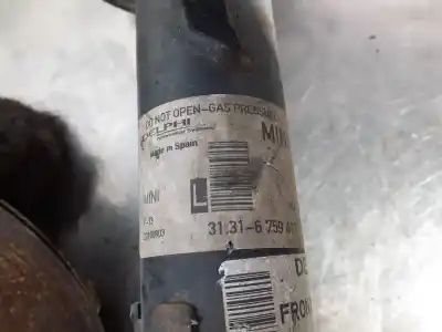 Peça sobressalente para automóvel em segunda mão amortecedor dianteiro esquerdo por mini mini (r50,r53) 1.6 16v cat referências oem iam 31316759417  