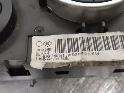 Peça sobressalente para automóvel em segunda mão comando de sofagem (chauffage / ar condicionado) por renault scenic ii 1.9 dci diesel 120 cv / 88 kw referências oem iam 69340017  