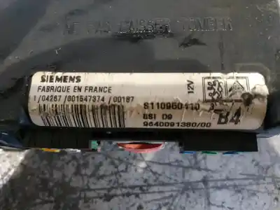 Pièce détachée automobile d'occasion boîtes à fusibles pour peugeot 406 berlina (s1/s2) svdt références oem iam 9640091380  