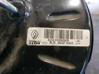Second-hand car spare part brake servo for renault captur i (j5_, h5_) 1.5 dci 90 oem iam references 472103202r  