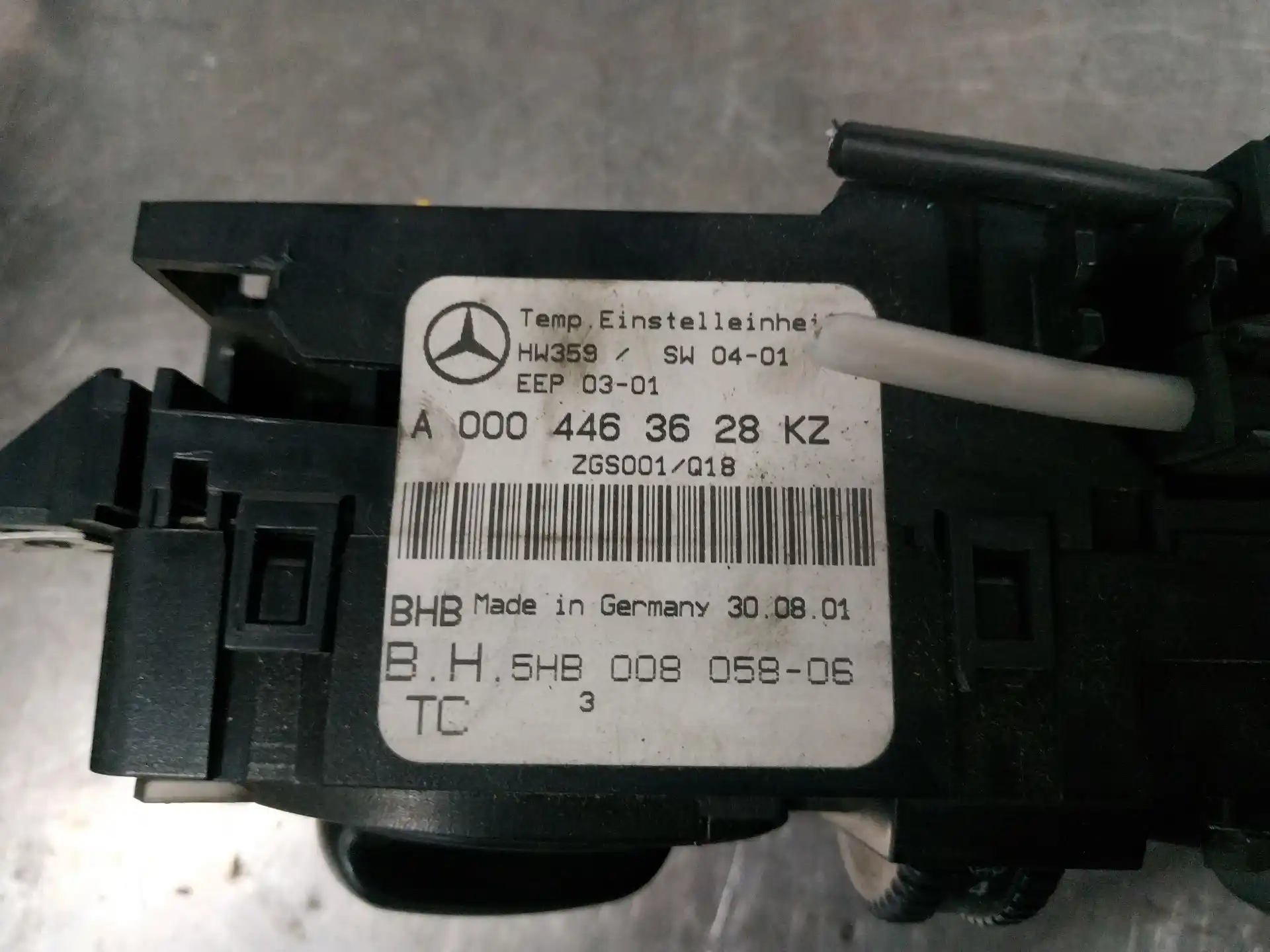 MERCEDES W638 VITO Resistance Chauffage Sans Climatisation EUR 37,00 -  PicClick FR