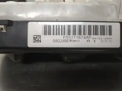 Peça sobressalente para automóvel em segunda mão comando de sofagem (chauffage / ar condicionado)  por dodge caliber 2.0 16v crd cat referências oem iam p55111874af  