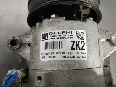 Second-hand car spare part air conditioning compressor for opel astra j (p10) 2.0 cdti (68) oem iam references 06572708  