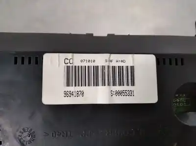 Автозапчасти б/у приборная доска за opel antara 2.0 cdti cat (z 20 dmh / llw) ссылки oem iam 96941870  