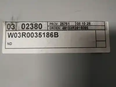 Автозапчастина б/у аудіо система / радіо cd для seat exeo st (3r5) 2.0 tdi посилання на oem iam w03r0035186b