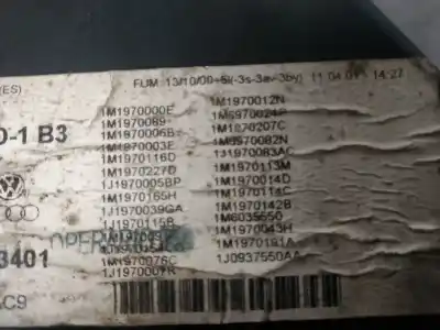 Second-hand car spare part fuse box unit for seat leon (1m1) 1.6 16 v oem iam references 1m1970000e  