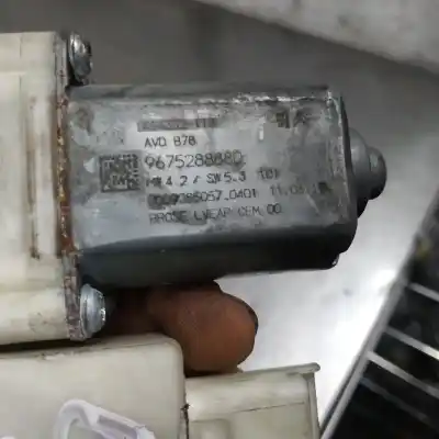 Peça sobressalente para automóvel em segunda mão motor elevador vidro dianteiro direito por citroen c4 picasso 1.6 blue-hdi fap referências oem iam 9675288880