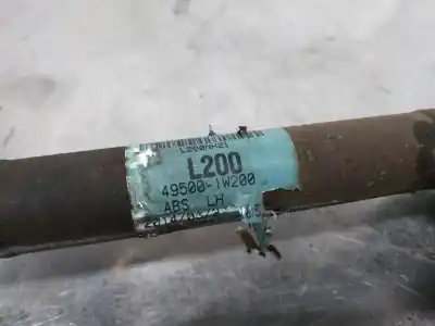 Peça sobressalente para automóvel em segunda mão transmissão dianteira esquerda por kia rio 1.4 cat 109 cv / 80 kw referências oem iam 495001w200