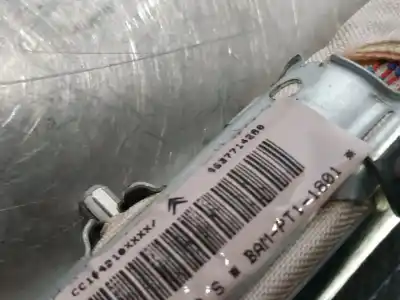Peça sobressalente para automóvel em segunda mão airbag de cortina dianteiro esquerdo por citroen c5 berlina 2.0 hdi fap referências oem iam 9687714280