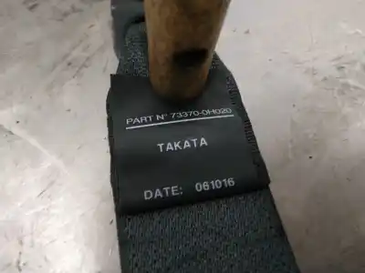 Pezzo di ricambio per auto di seconda mano cintura di sicurezza posteriore sinistra per toyota aygo 1.0 cat riferimenti oem iam 733700h020