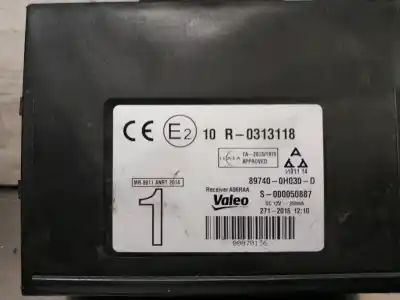 Pezzo di ricambio per auto di seconda mano modulo elettronico per toyota aygo 1.0 cat riferimenti oem iam 897400h030d