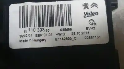 Автозапчастина б/у електронний модуль для peugeot 308 sw ii (lc_, lj_, lr_, lx_, l4_) 1.2 thp 130 посилання на oem iam 9811039380