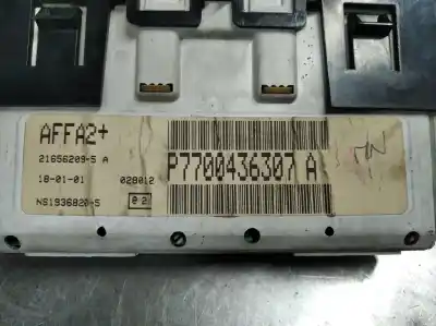 Pezzo di ricambio per auto di seconda mano display multifunzione per renault clio ii fase i (b/cbo) 1.9 d alize riferimenti oem iam p7700436307a  
