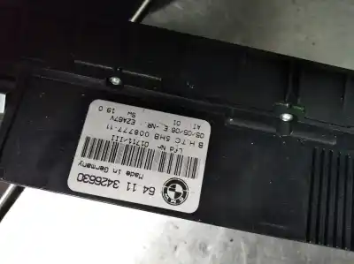 Peça sobressalente para automóvel em segunda mão comando de sofagem (chauffage / ar condicionado) por bmw x3 (e83) 2.0 16v diesel cat referências oem iam 64113426630  