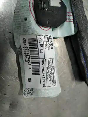 Peça sobressalente para automóvel em segunda mão airbag de cortina dianteiro esquerdo por ford focus berlina (cap) 1.6 tdci cat referências oem iam 7m51a14k159ad