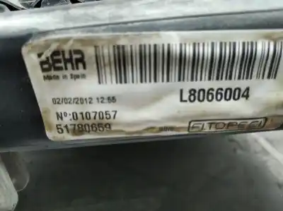 İkinci el araba yedek parçası SU RADYATÖRÜ için FIAT FIORINO  OEM IAM referansları 51780659  
