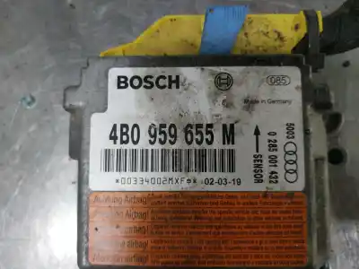 Автозапчасти б/у блок управления подушками безопасности за audi a6 avant (4b5) 2.5 tdi 163 cv / 120 kw ссылки oem iam 4b0959655m  