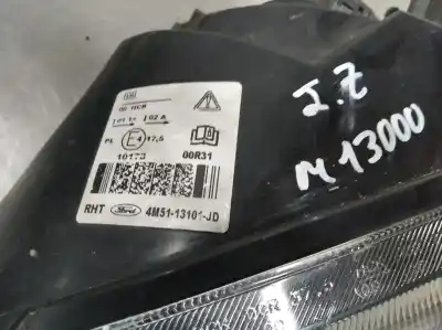 Автозапчасти б/у левая фара за ford focus lim. (cb4) 1.8 tdci turbodiesel cat ссылки oem iam 4m5113101jd  